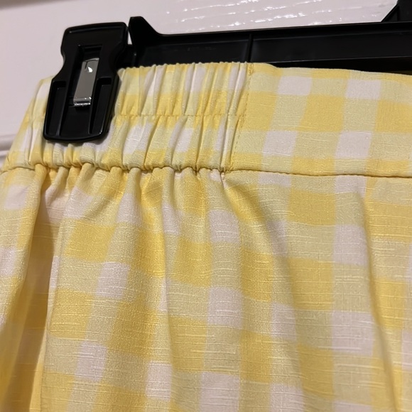 NWT Anthropologie Hutch Pleated Gingham Shorts - Picture 10 of 13